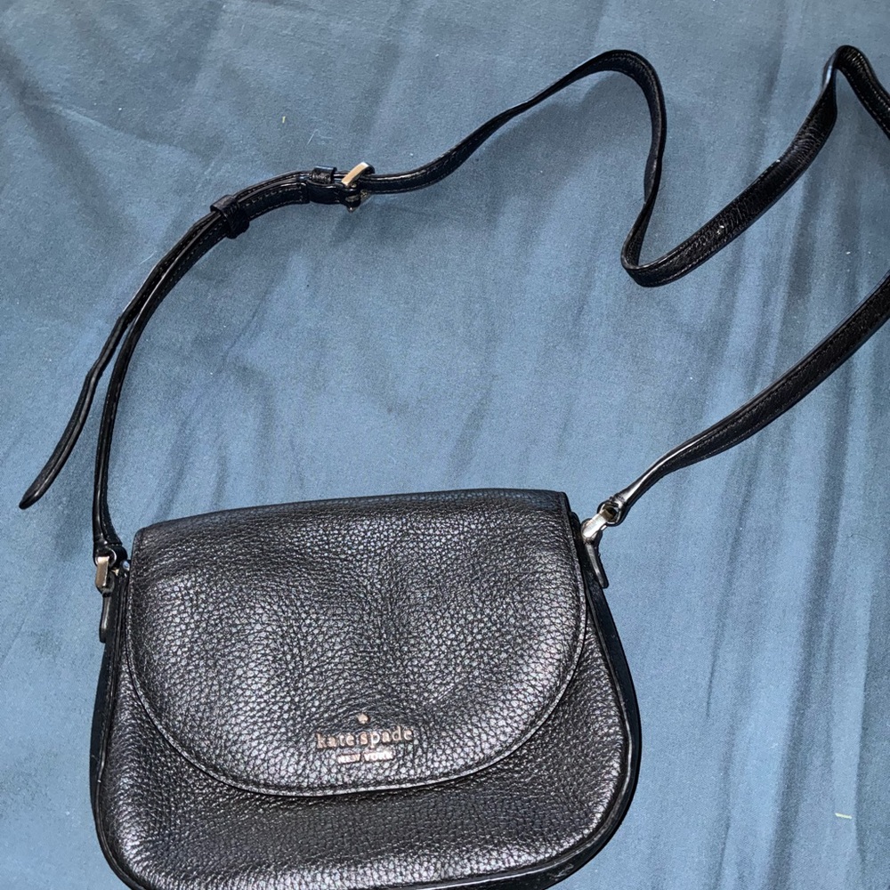 Kate Spade New York Leila Mini Crossbody Shoulder Bag, Black